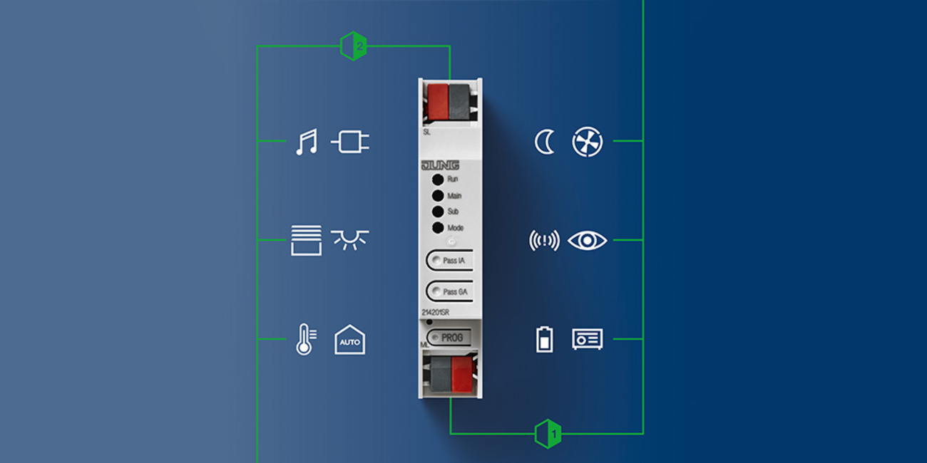 KNX Bereichs- und Linienkoppler bei Elektrotechnik Plus Minus GmbH in Mörfelden-Walldorf