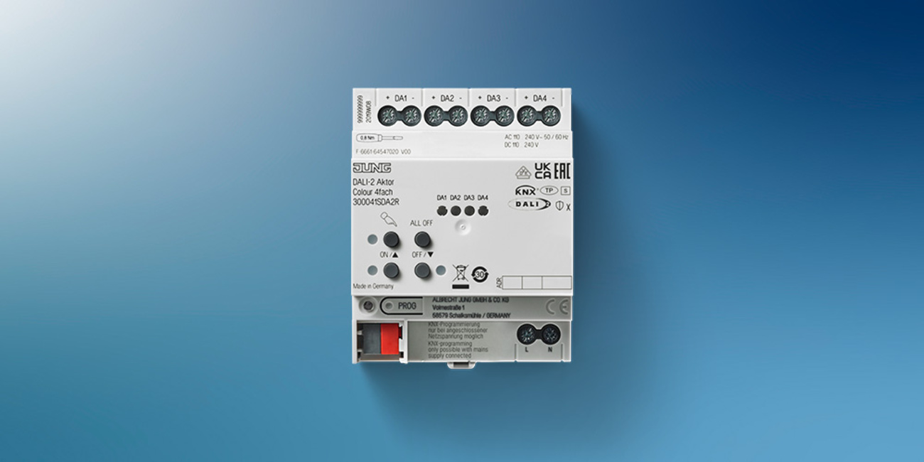 KNX DALI 2 Gateway Colour bei Elektrotechnik Plus Minus GmbH in Mörfelden-Walldorf